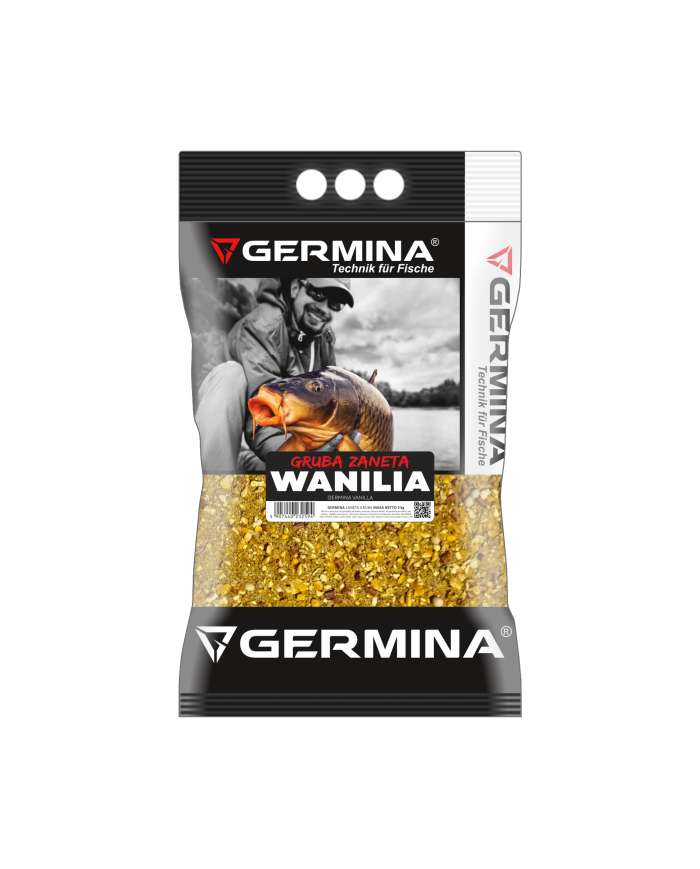 Zanęta GERMINA GRUBA Wanilia 3kg Zanęta GERMINA GRUBA Wanilia 3kg