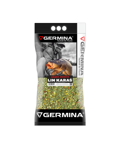 Zanęta GERMINA GRUBA Lin Karaś 5kg Zanęta GERMINA GRUBA Lin Karaś 5kg
