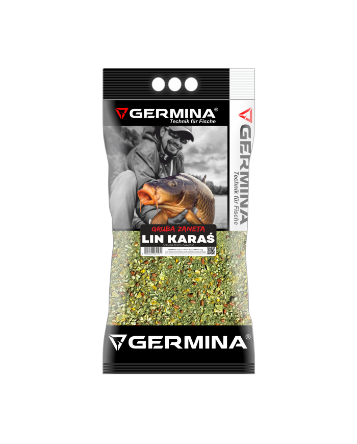 Zanęta GERMINA GRUBA Lin Karaś 5kg Zanęta GERMINA GRUBA Lin Karaś 5kg