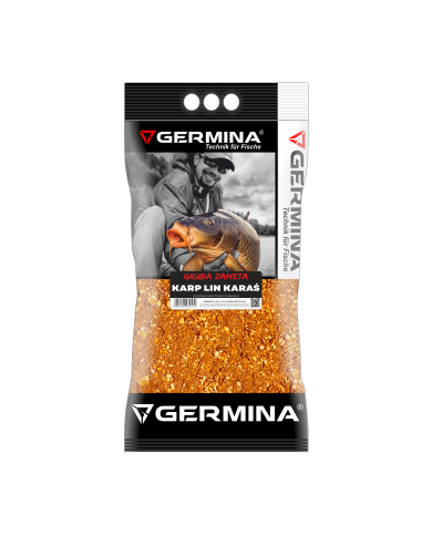 Zanęta GERMINA GRUBA Karp Lin Karaś 5kg Zanęta GERMINA GRUBA Karp Lin Karaś 5kg