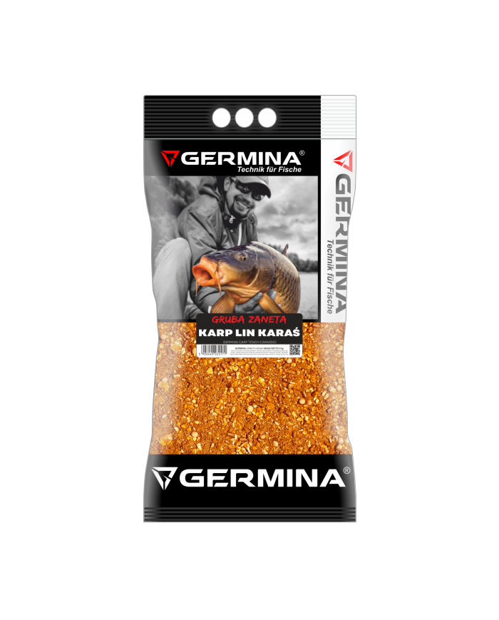 Zanęta GERMINA GRUBA Karp Lin Karaś 5kg Zanęta GERMINA GRUBA Karp Lin Karaś 5kg