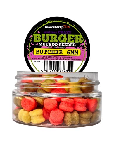 Crazy Wafters Burger GENLOG Butcher 6mm 15g Crazy Wafters Burger GENLOG Butcher 6mm 15g