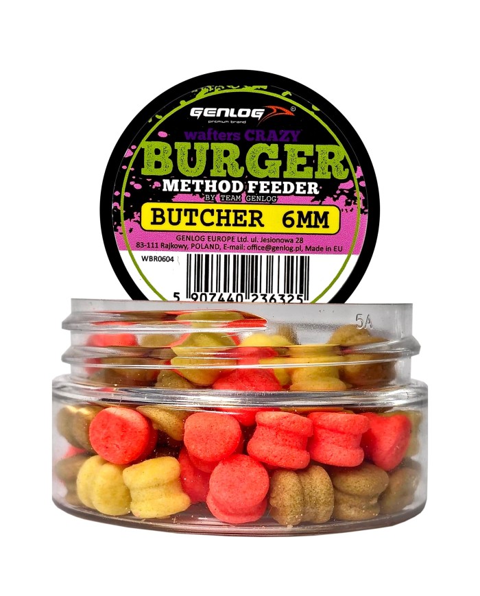 Crazy Wafters Burger GENLOG Butcher 6mm 15g