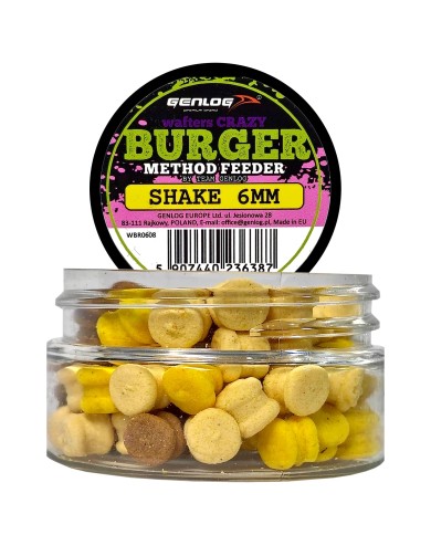 Crazy Wafters Burger GENLOG Shake 6mm 15g Crazy Wafters Burger GENLOG Shake 6mm 15g