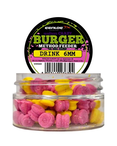 Crazy Wafters Burger GENLOG Drink 6mm 15g