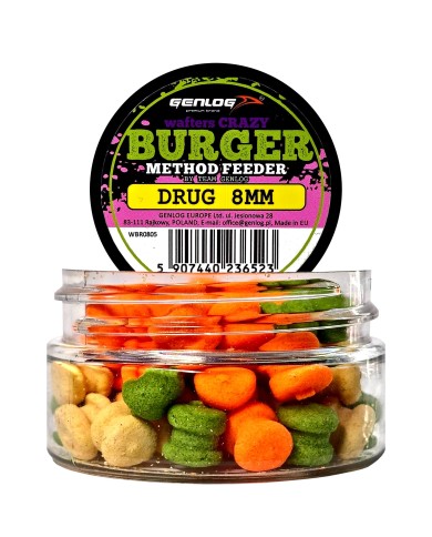 Crazy Wafters Burger GENLOG Drug 8mm 15g Crazy Wafters Burger GENLOG Drug 8mm 15g