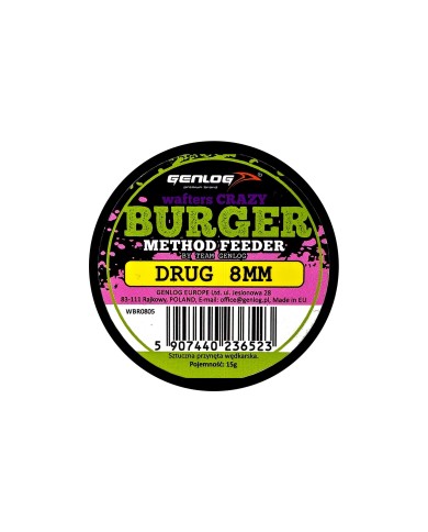 Crazy Wafters Burger GENLOG Drug 8mm 15g Crazy Wafters Burger GENLOG Drug 8mm 15g