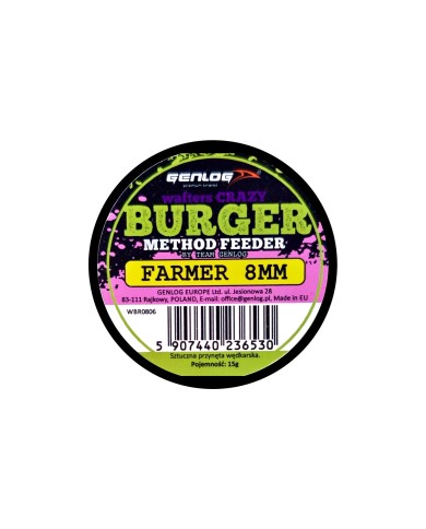 Crazy Wafters Burger GENLOG Farmer 8mm 15g