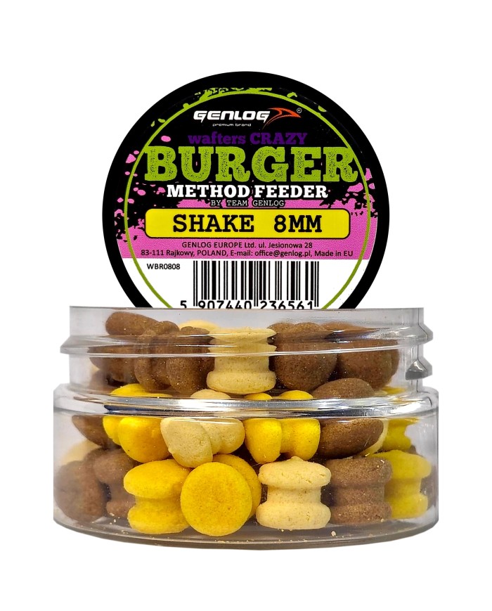 Crazy Wafters Burger GENLOG Shake 8mm 15g Crazy Wafters Burger GENLOG Shake 8mm 15g