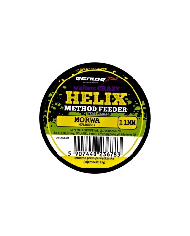 Crazy Wafters Helix GENLOG Morwa 11mm 15g Crazy Wafters Helix GENLOG Morwa 11mm 15g
