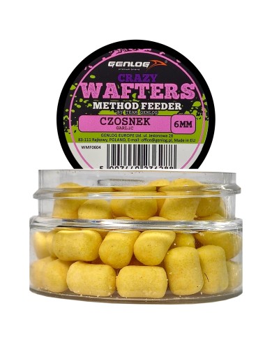 Crazy Wafters Dumbells GENLOG Czosnek 6mm 15g Crazy Wafters Dumbells GENLOG Czosnek 6mm 15g