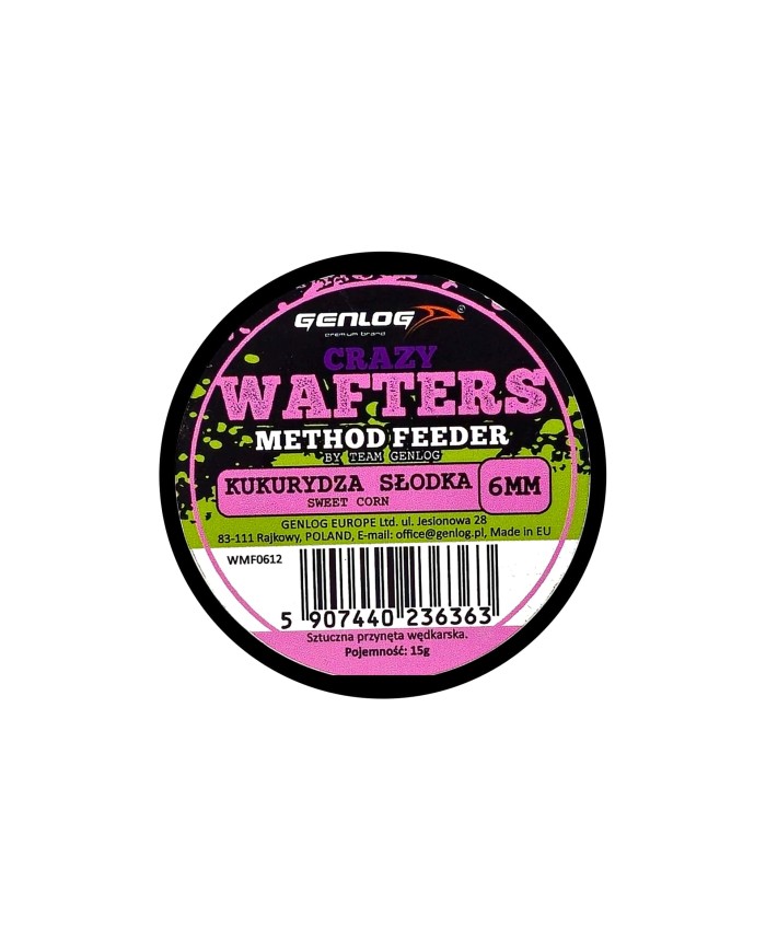 Crazy Wafters Dumbells GENLOG Kukurydza Słodka 6mm 15g