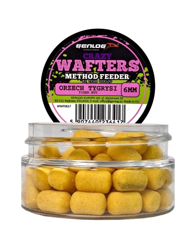 Crazy Wafters Dumbells GENLOG Orzech Tygrysi 6mm 15g Crazy Wafters Dumbells GENLOG Orzech Tygrysi 6mm 15g