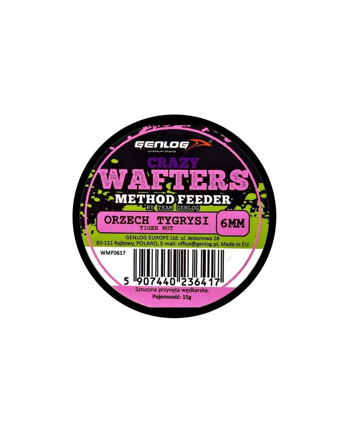 Crazy Wafters Dumbells GENLOG Orzech Tygrysi 6mm 15g