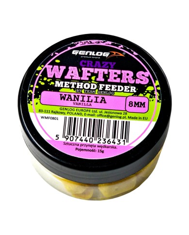 Crazy Wafters Dumbells GENLOG Wanilia 8mm 15g Crazy Wafters Dumbells GENLOG Wanilia 8mm 15g