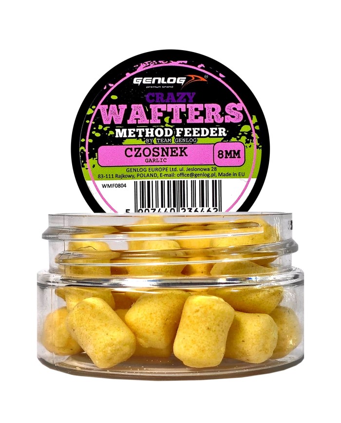 Crazy Wafters Dumbells GENLOG Czosnek 8mm 15g Crazy Wafters Dumbells GENLOG Czosnek 8mm 15g