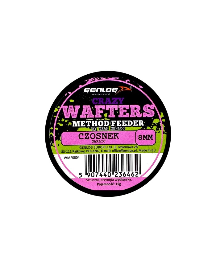 Crazy Wafters Dumbells GENLOG Czosnek 8mm 15g Crazy Wafters Dumbells GENLOG Czosnek 8mm 15g