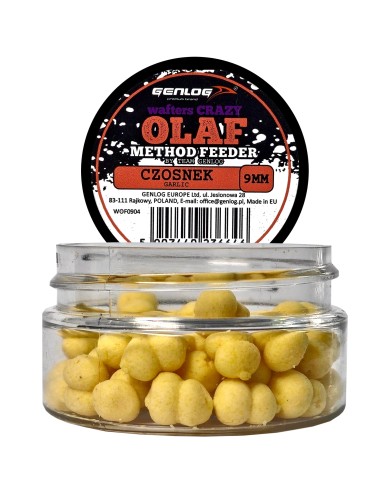 Crazy Wafters Olaf GENLOG Czosnek 9mm 15g Crazy Wafters Olaf GENLOG Czosnek 9mm 15g