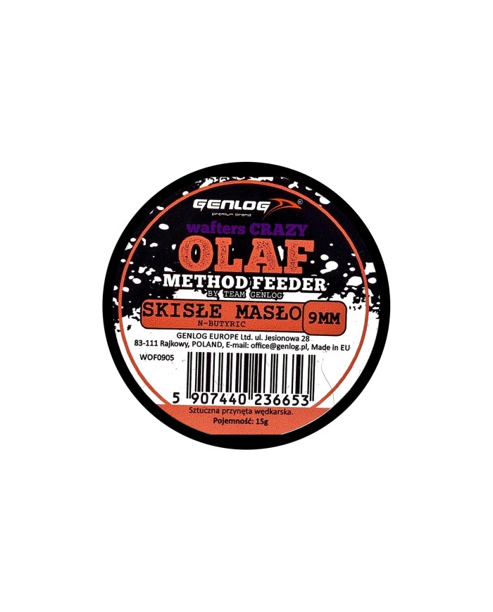 Crazy Wafters Olaf GENLOG Skisłe Masło 9mm 15g