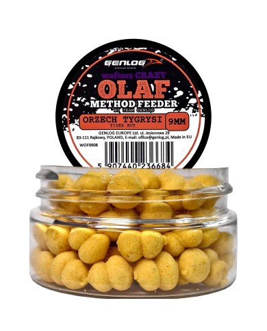 Crazy Wafters Olaf GENLOG Orzech Tygrysi 9mm 15g Crazy Wafters Olaf GENLOG Orzech Tygrysi 9mm 15g