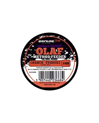Crazy Wafters Olaf GENLOG Orzech Tygrysi 9mm 15g Crazy Wafters Olaf GENLOG Orzech Tygrysi 9mm 15g