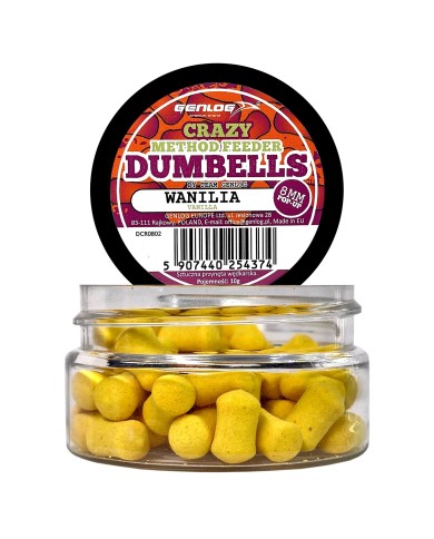 Crazy Dumbells Pop-Up GENLOG Wanilia 8mm 10g Crazy Dumbells Pop-Up GENLOG Wanilia 8mm 10g