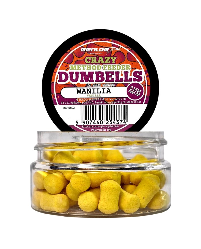 Crazy Dumbells Pop-Up GENLOG Wanilia 8mm 10g