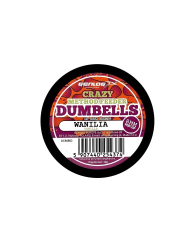 Crazy Dumbells Pop-Up GENLOG Wanilia 8mm 10g Crazy Dumbells Pop-Up GENLOG Wanilia 8mm 10g