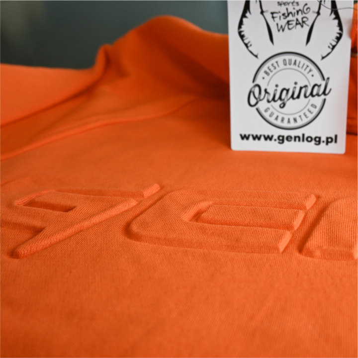 Bluza Genlog Hoodie Orange S