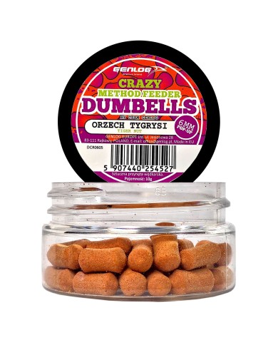 Crazy Dumbells Pop-Up GENLOG Orzech Tygrysi 6mm 10g Crazy Dumbells Pop-Up GENLOG Orzech Tygrysi 6mm 10g