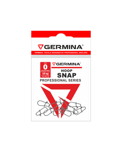 Agrafka GERMINA Hoop Snap nr 0 - op. 10 szt.