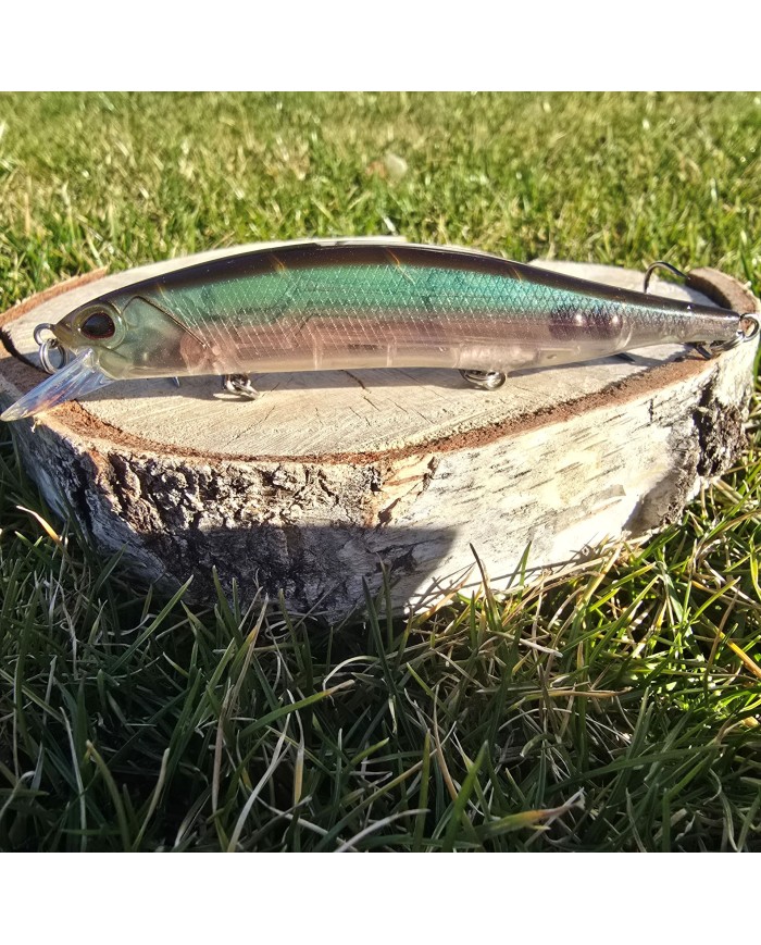 Wobler GERMINA Terminator 118mm 14g Ghost Minnow - Suspending