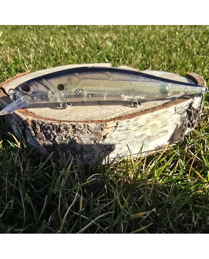 Wobler GERMINA Terminator 118mm 14g Silver Bleak - Suspending