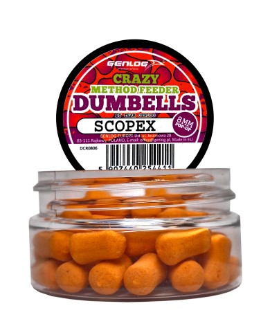 Crazy Dumbells Pop-Up GENLOG Scopex 8mm 10g Crazy Dumbells Pop-Up GENLOG Scopex 8mm 10g