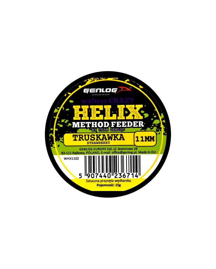 Crazy Wafters Helix GENLOG Truskawka 11mm 15g