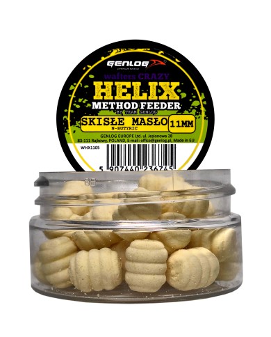 Crazy Wafters Helix GENLOG Skisłe Masło 11mm 15g Crazy Wafters Helix GENLOG Skisłe Masło 11mm 15g