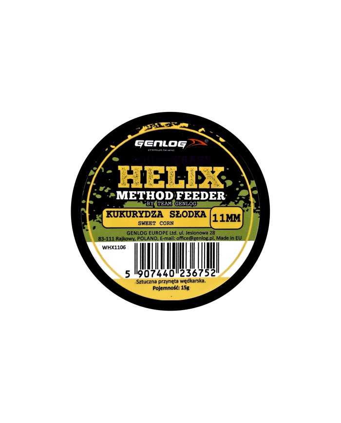 Crazy Wafters Helix GENLOG Kukurydza Słodka 11mm 15g