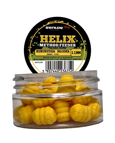 Crazy Wafters Helix GENLOG Kukurydza Słodka 11mm 15g Crazy Wafters Helix GENLOG Kukurydza Słodka 11mm 15g
