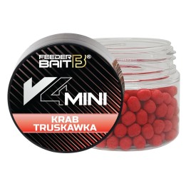 Wafters V4 Mini FEEDER BAIT - Krab & Truskawka 4mm