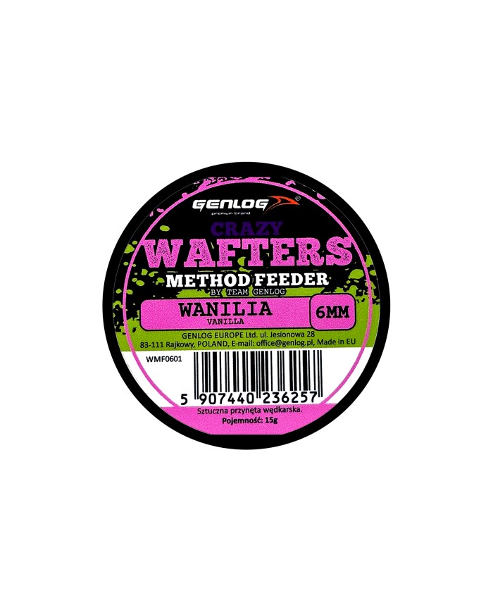 Crazy Wafters Dumbells GENLOG Wanilia 6mm 15g Crazy Wafters Dumbells GENLOG Wanilia 6mm 15g
