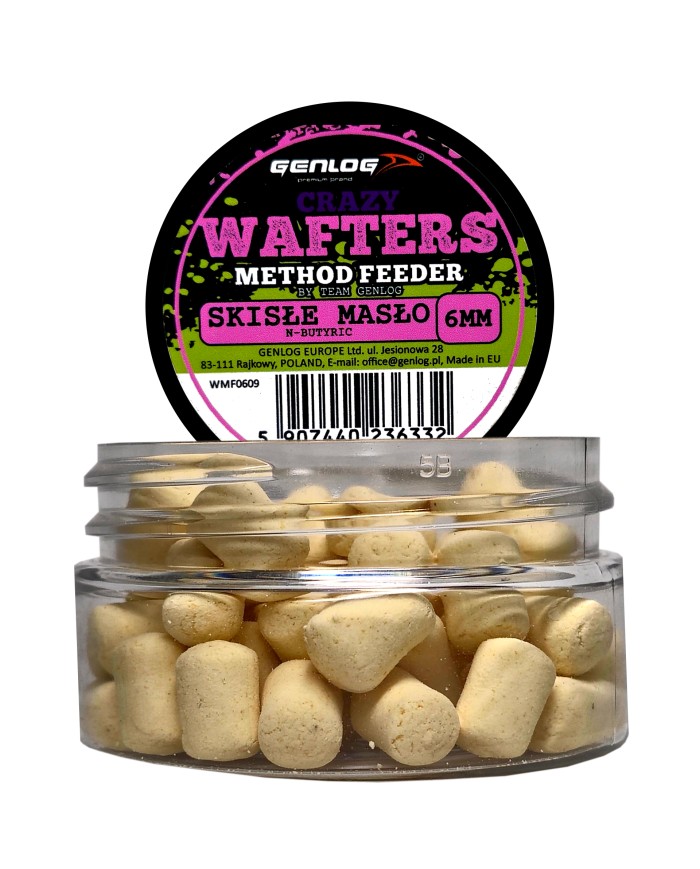Crazy Wafters Dumbells GENLOG Skisłe Masło 6mm 15g