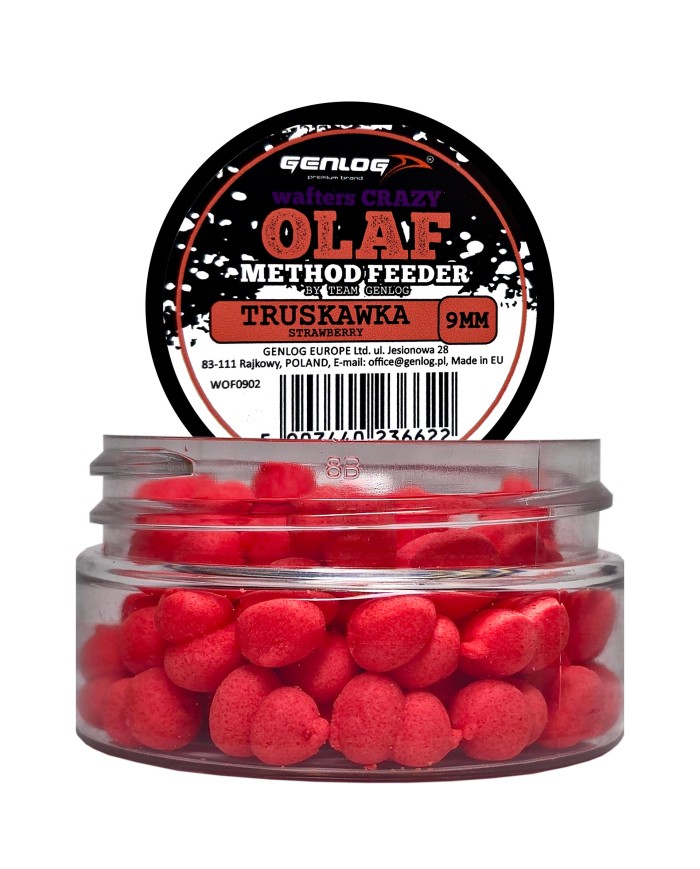 Crazy Wafters Olaf GENLOG Truskawka 9mm 15g