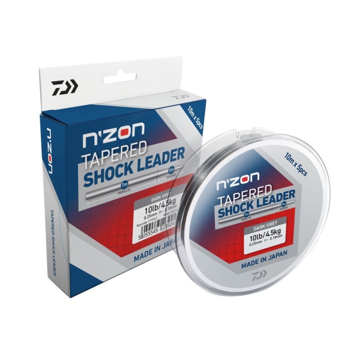 Strzałówka DAIWA N'Zon Tapered Shock Leader 0.18-0.25 mm