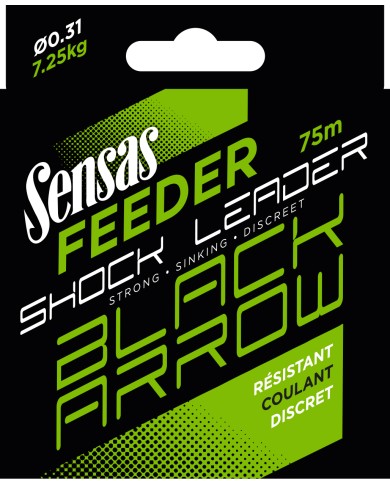 Żyłka strzałowa SENSAS Feeder Shock Leader 75m - 0.31mm Żyłka strzałowa SENSAS Feeder Shock Leader 75m - 0.31mm