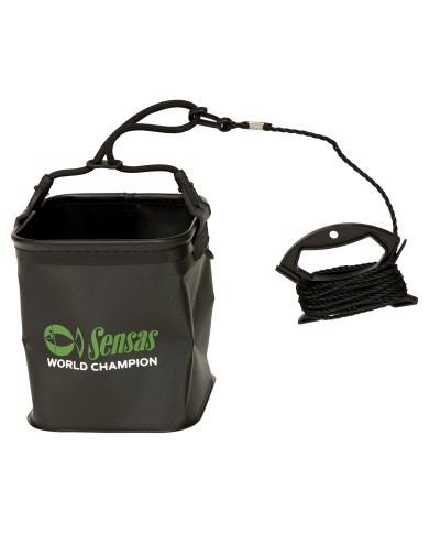 Wiaderko na wodę SENSAS EVA Water Bucket 16x16x16cm