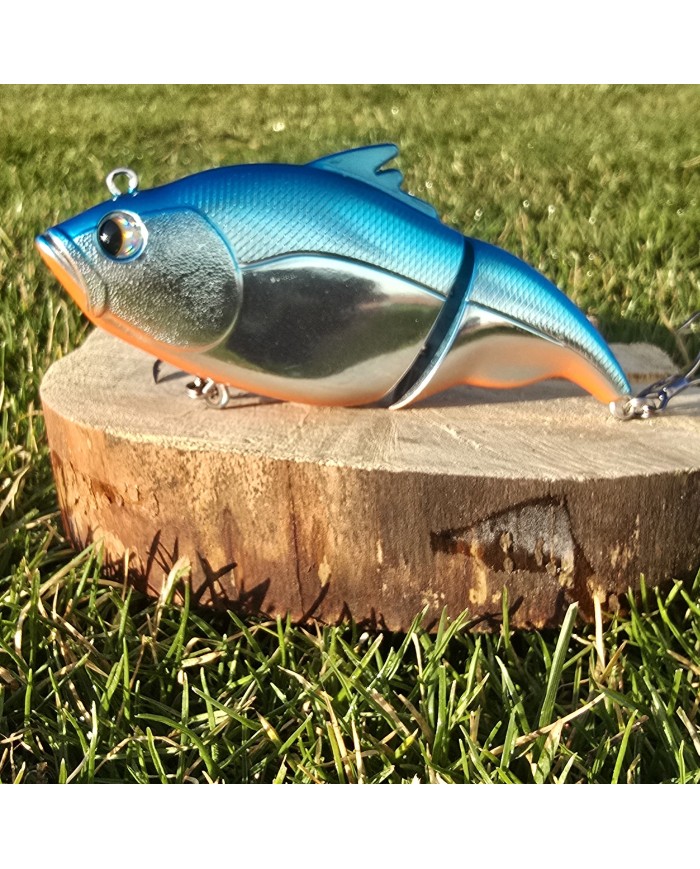 Wobler GERMINA Pike Buster 11,5cm 45,5g Blue Roach - Floating