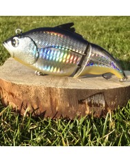 Wobler GERMINA Pike Buster 11,5cm 45,5g Silver Bleak - Floating