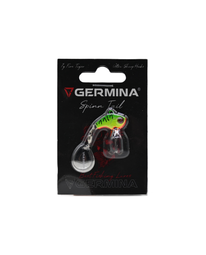 Wirujący Ogonek GERMINA Spinn Tail 7g Fire Tiger