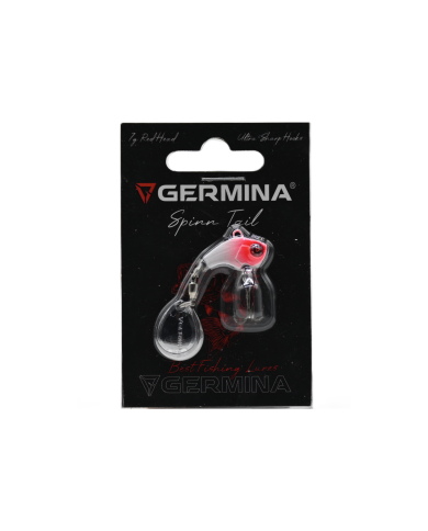 Wirujący Ogonek GERMINA Spinn Tail 7g Red Head
