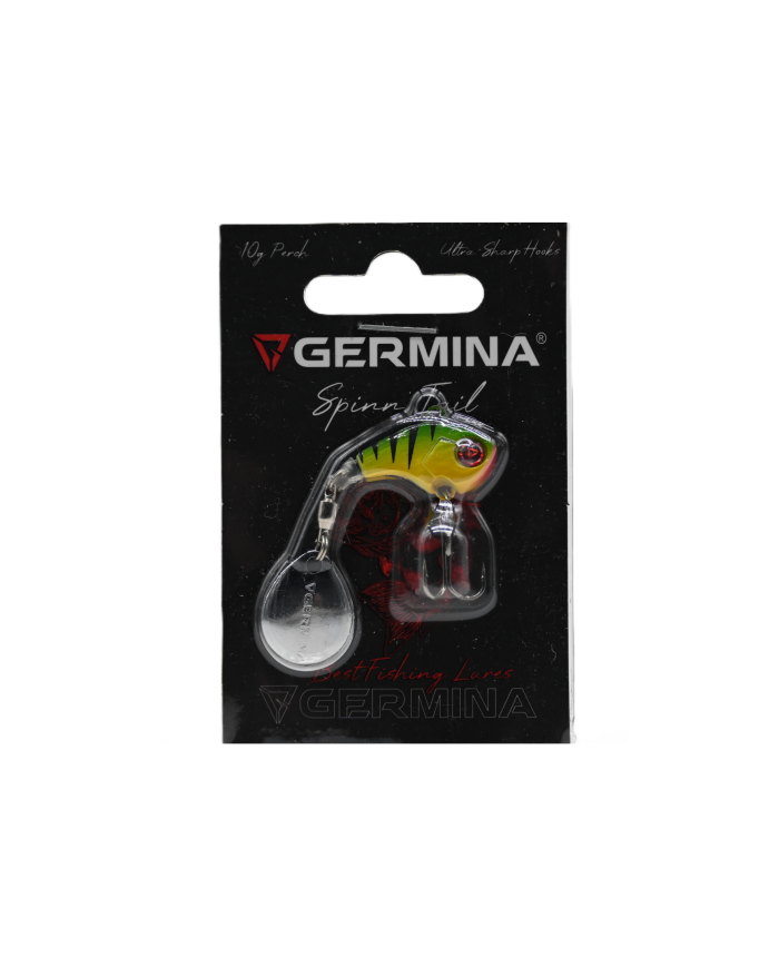 Wirujący Ogonek GERMINA Spinn Tail 10g Perch